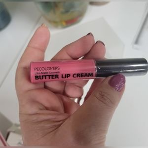 3/$15 BARBIE PINK BUTTER CREAM LIPGLOSS. LONG LASTING NON DRYING.